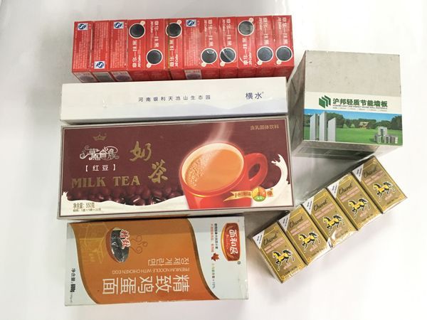 228型透明膜三维包装机样品